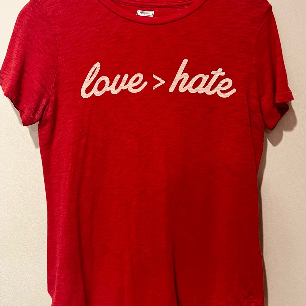 American Eagle Outfitters Tailgate Red Short Sleeve T-Shirt